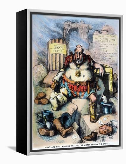 Nast: Tweed's Downfall-Thomas Nast-Framed Premier Image Canvas