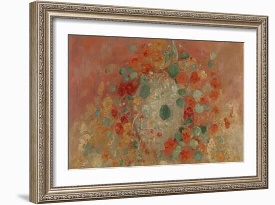 Nasturtiums, 1905-Odilon Redon-Framed Giclee Print