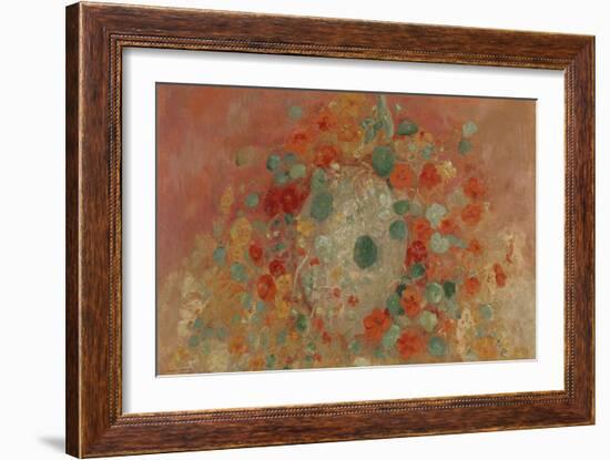 Nasturtiums, 1905-Odilon Redon-Framed Giclee Print