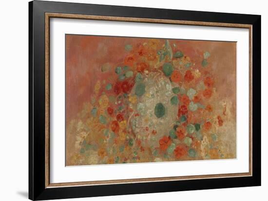 Nasturtiums, 1905-Odilon Redon-Framed Giclee Print