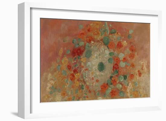 Nasturtiums, 1905-Odilon Redon-Framed Giclee Print