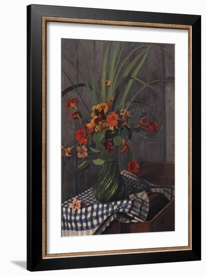 Nasturtiums, 1920-Edgar Degas-Framed Giclee Print