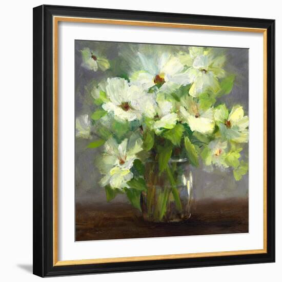 Nasturtiums II-Sheila Finch-Framed Art Print