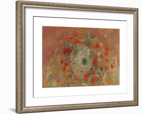 Nasturtiums-Odilon Redon-Framed Premium Giclee Print