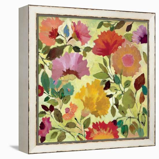 Nasturtiums-Kim Parker-Framed Premier Image Canvas