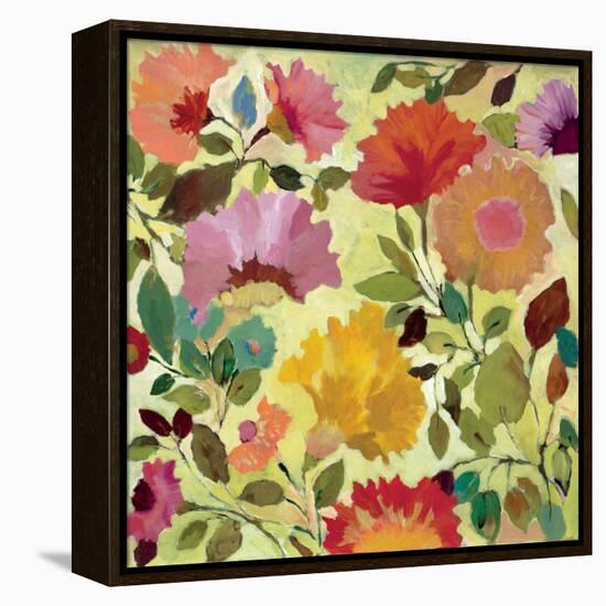 Nasturtiums-Kim Parker-Framed Premier Image Canvas