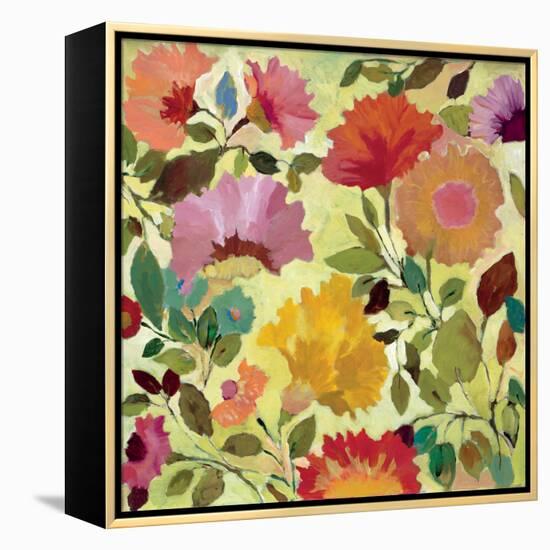 Nasturtiums-Kim Parker-Framed Premier Image Canvas