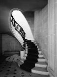 Staircase Inside Mansion Named Carolands, Built by Mrs. Harriet Pullman Carolan Schermerhorn-Nat Farbman-Photographic Print