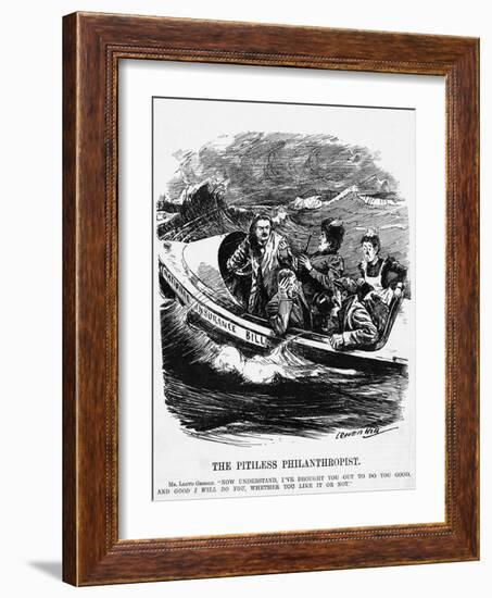 Nat.Insurance, Lly-George-L. Raven Hill-Framed Art Print