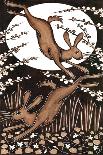 Bramble Hares, 2001-Nat Morley-Framed Giclee Print