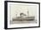 Natal Line, T.S.S Umgeni, Umtali, Umtata,Dampfschiff-null-Framed Giclee Print