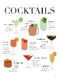 Kitchen Cocktails I-Natalie Carpentieri-Art Print