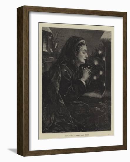 Natalie's Christmas Tree-Henry Woods-Framed Giclee Print