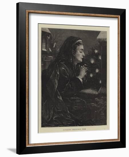 Natalie's Christmas Tree-Henry Woods-Framed Giclee Print