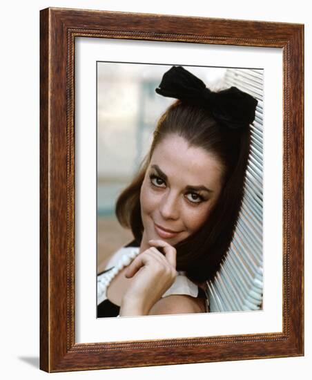 Natalie Wood, 1960s-null-Framed Photo