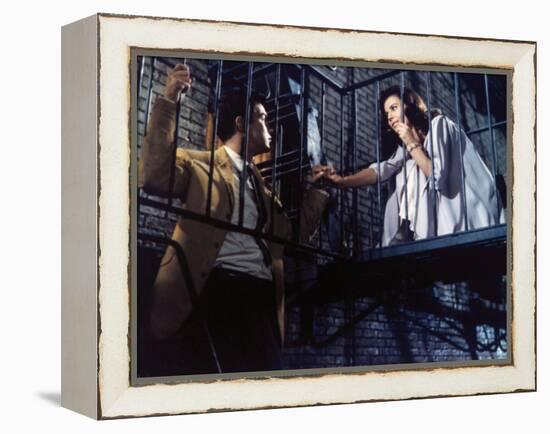 Natalie Wood, Richard Beymer. "West Side Story" 1961, Directed by Robert Wise-null-Framed Premier Image Canvas