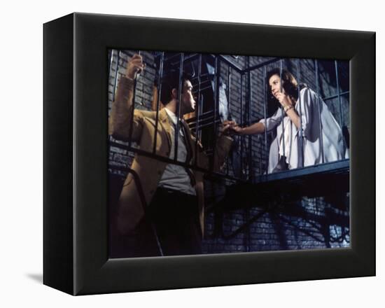 Natalie Wood, Richard Beymer. "West Side Story" 1961, Directed by Robert Wise-null-Framed Premier Image Canvas