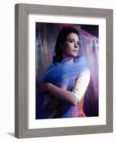 Natalie Wood. "West Side Story" 1961, Directed by Robert Wise-null-Framed Photographic Print