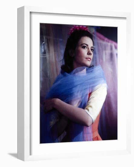 Natalie Wood. "West Side Story" 1961, Directed by Robert Wise-null-Framed Photographic Print