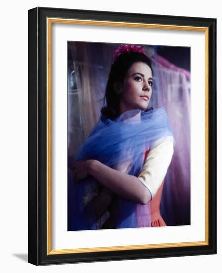 Natalie Wood. "West Side Story" 1961, Directed by Robert Wise-null-Framed Photographic Print