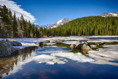 Bear Lake at the Rocky Mountain National Park, Colorado, USA-Nataliya Hora-Framed Photographic Print