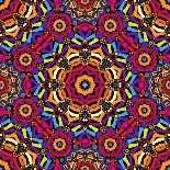 Kaleidoscope Color Pattern-natbasil-Art Print