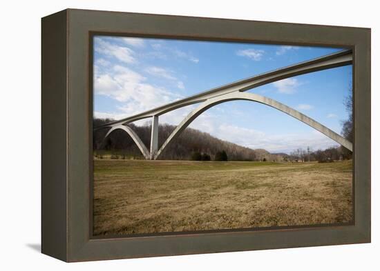 Natchez Trace Parkway Arched Bridge, Nashville, TN-Joseph Sohm-Framed Premier Image Canvas