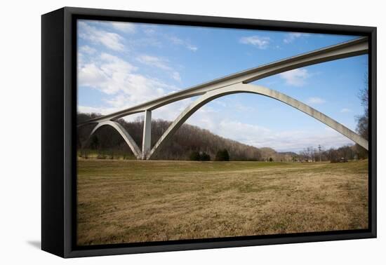 Natchez Trace Parkway Arched Bridge, Nashville, TN-Joseph Sohm-Framed Premier Image Canvas