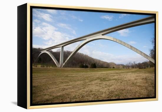 Natchez Trace Parkway Arched Bridge, Nashville, TN-Joseph Sohm-Framed Premier Image Canvas