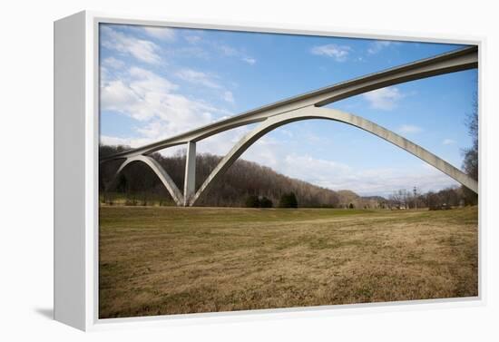 Natchez Trace Parkway Arched Bridge, Nashville, TN-Joseph Sohm-Framed Premier Image Canvas