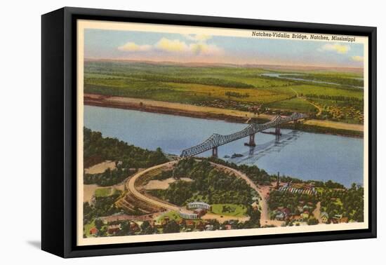 Natchez-Vidalia Bridge, Mississippi-null-Framed Stretched Canvas