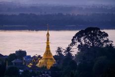 River Salouen (Thanlwin) from View Point, Mawlamyine (Moulmein), Myanmar (Burma), Asia-Nathalie Cuvelier-Photographic Print