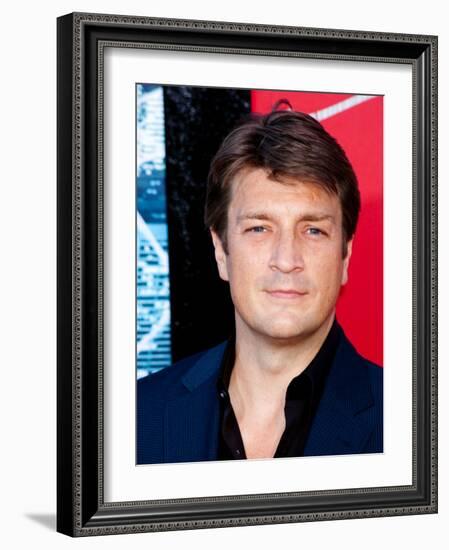 Nathan Fillion-null-Framed Photo