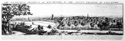 The South West Prospect of Liverpool, in the County Palatine of Lancaster, 1728-Nathaniel and Samuel Buck-Framed Giclee Print