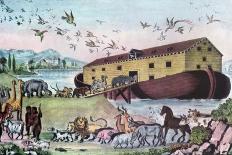 Noah's Ark, 19th Century-Nathaniel Currier-Giclee Print