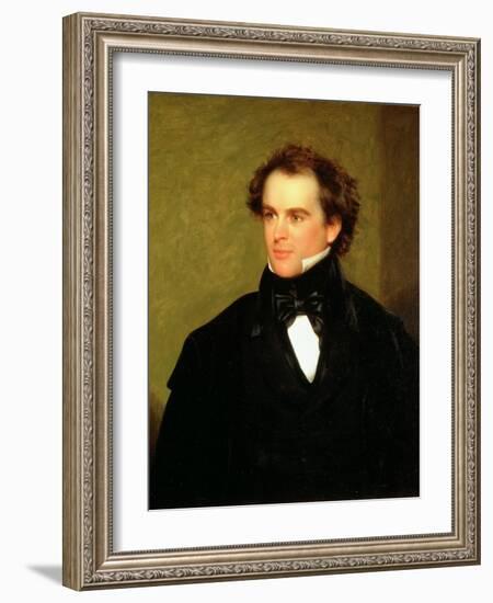 Nathaniel Hawthorne (1804-64) 1840-Charles Osgood-Framed Giclee Print