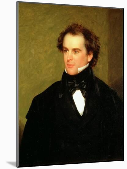 Nathaniel Hawthorne (1804-64) 1840-Charles Osgood-Mounted Giclee Print