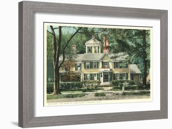 Nathaniel Hawthorne Home, Concord-null-Framed Art Print