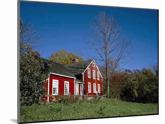 Nathaniel Hawthorne's Cottage at Tanglewood Where He Wrote the House of the Seven Gables-Christopher Rennie-Mounted Photographic Print