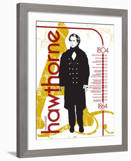 Nathaniel Hawthorne-Christopher Rice-Framed Art Print