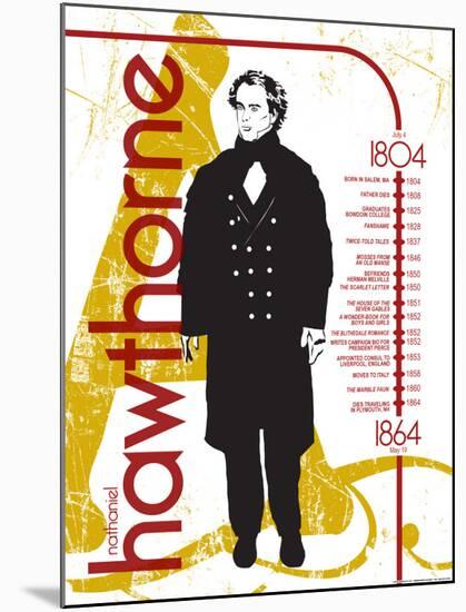 Nathaniel Hawthorne-Christopher Rice-Mounted Art Print