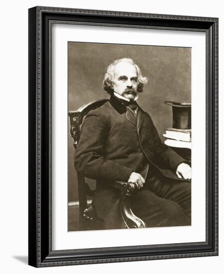 Nathaniel Hawthorne-Mathew Brady-Framed Giclee Print