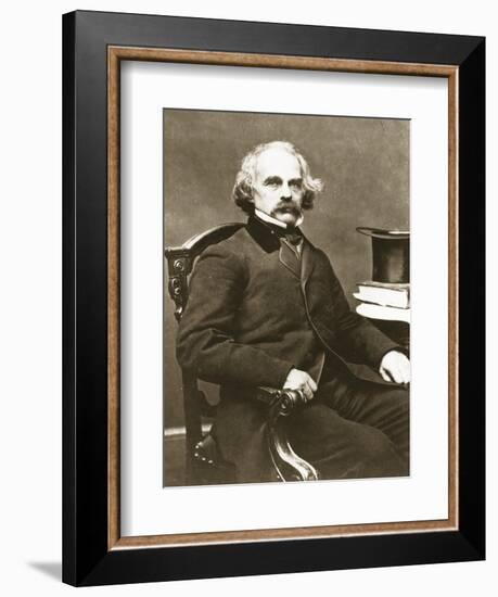 Nathaniel Hawthorne-Mathew Brady-Framed Giclee Print