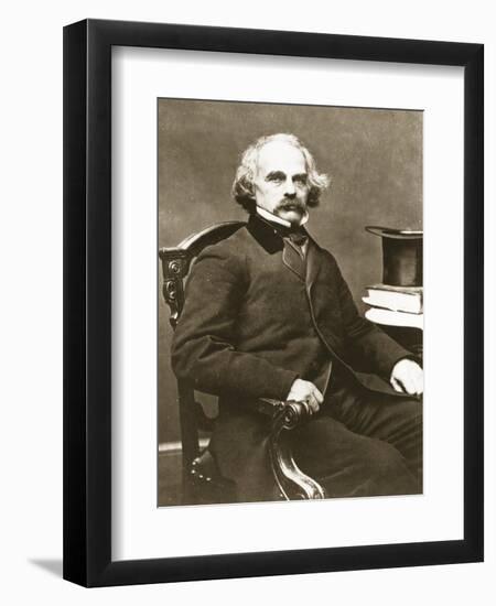 Nathaniel Hawthorne-Mathew Brady-Framed Giclee Print