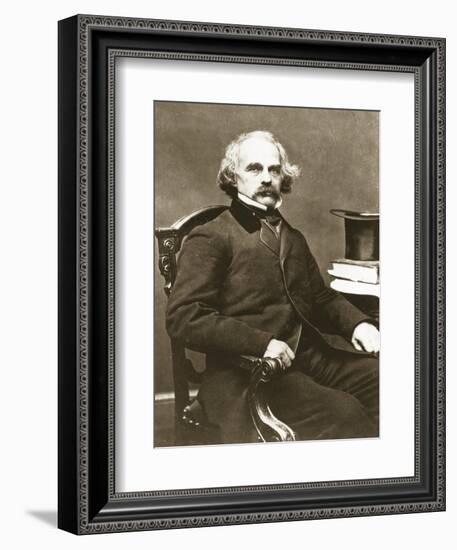 Nathaniel Hawthorne-Mathew Brady-Framed Giclee Print