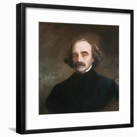 Nathaniel Hawthorne-Emanuel Gottlieb Leutze-Framed Giclee Print