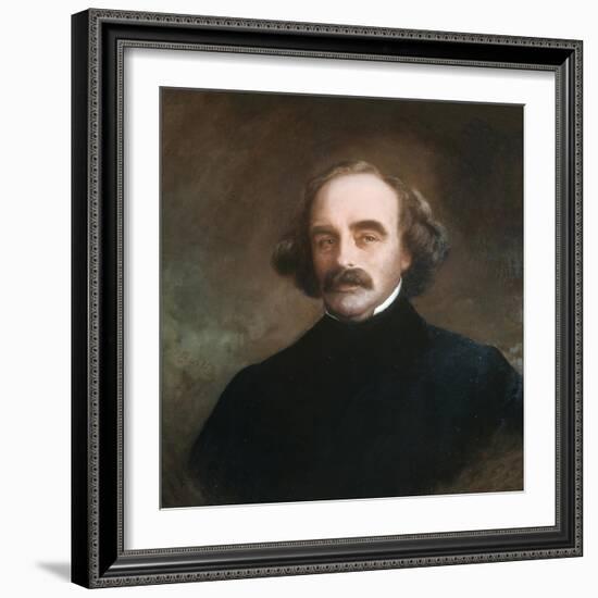 Nathaniel Hawthorne-Emanuel Gottlieb Leutze-Framed Giclee Print