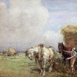 The Bison Hunters-Nathaniel Hughes John Baird-Premier Image Canvas