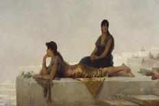 Arab Women on a Rooftop-Nathaniel Sichel-Framed Giclee Print