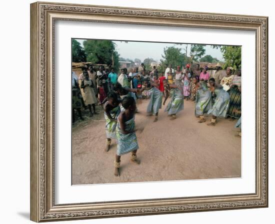 Natintigou Village, Benin (Dahmoney), Africa-Bruno Barbier-Framed Photographic Print